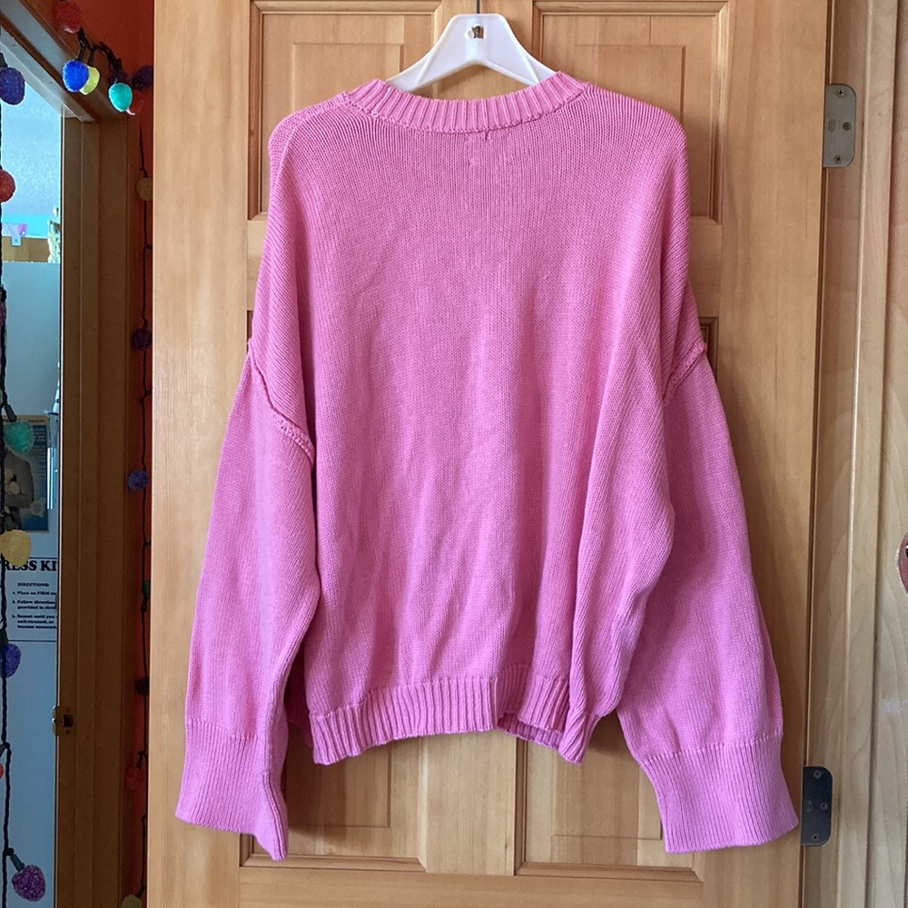 ASOS Pink Floral Sweater - Picture 6 of 6